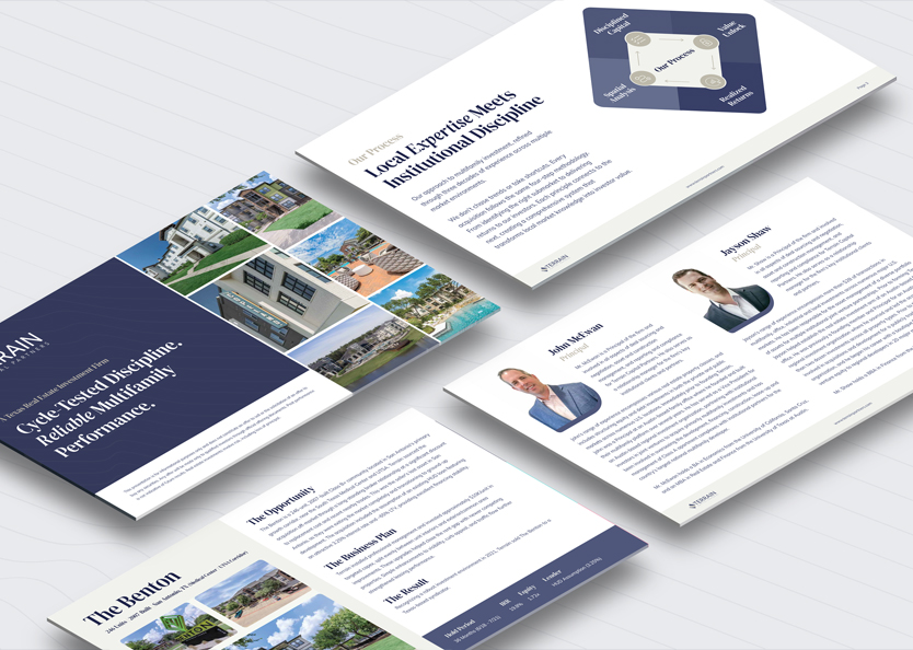 Terrain Capital Partners printed brochure.